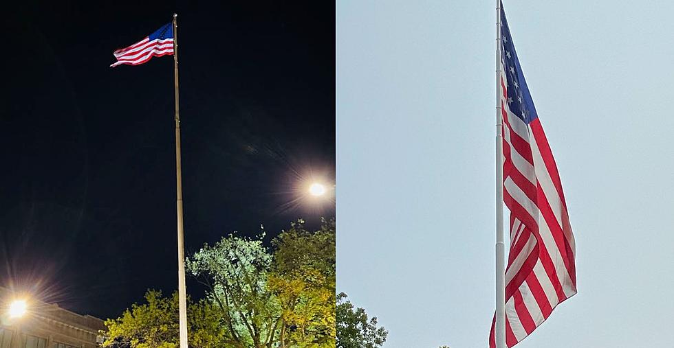 Have You Noticed the Flag on West Street in Danbury Looks Bigger and the Pole Shorter?