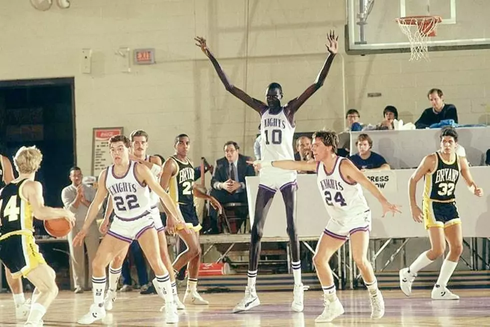 NBA’s Tallest Played College Ball With the Purple Knights in Bridgeport