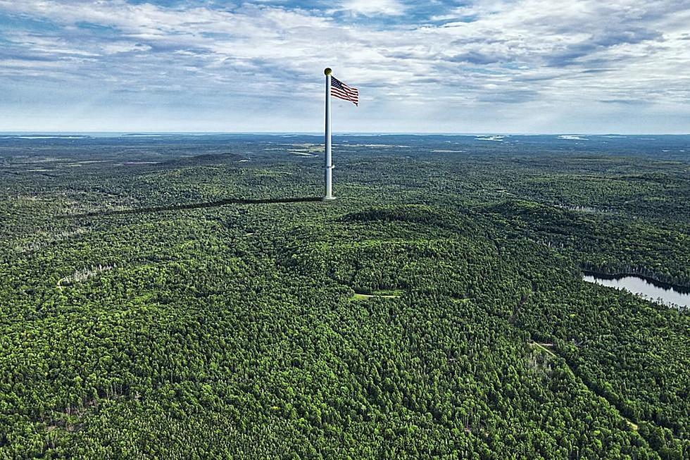 Taller Than Empire State Building, Latest on New England Flagpole