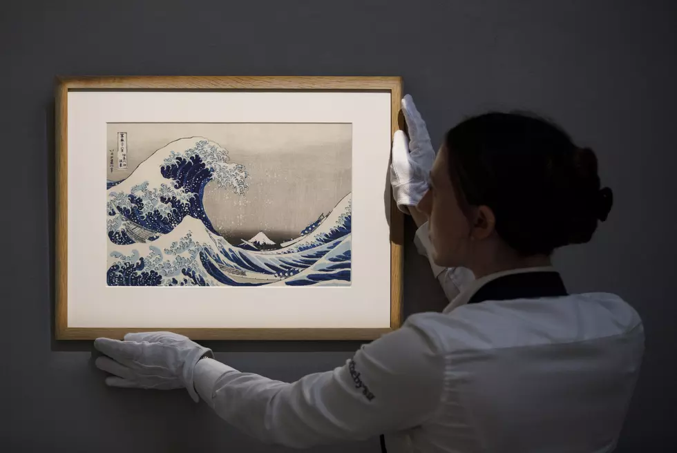 Hokusai’s ‘The Great Wave’ Temporarily on Display in New Haven