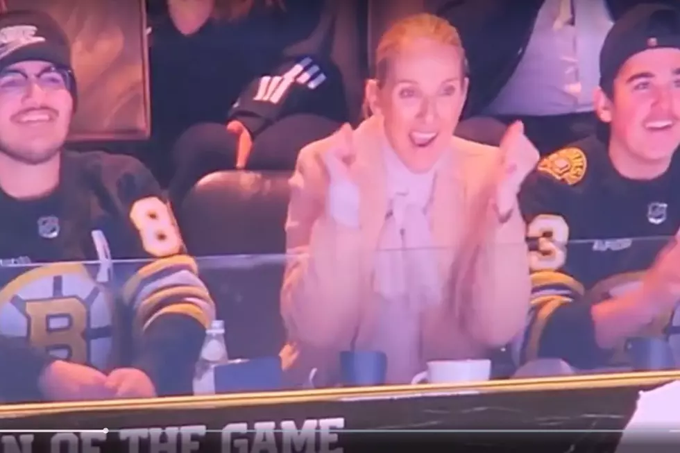 Watch Celine Dion in Surprise Appearance Rock Out to Bon Jovi at Boston-New York NHL Game