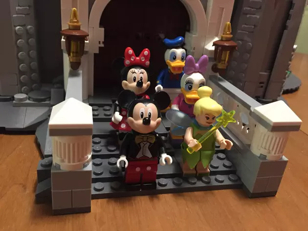 See the LEGO Disney Castle Building Process