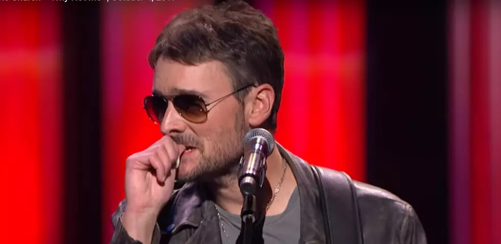 Eric Church Breaks Down On Stage Before He Performs His New Song For Las Vegas Victims