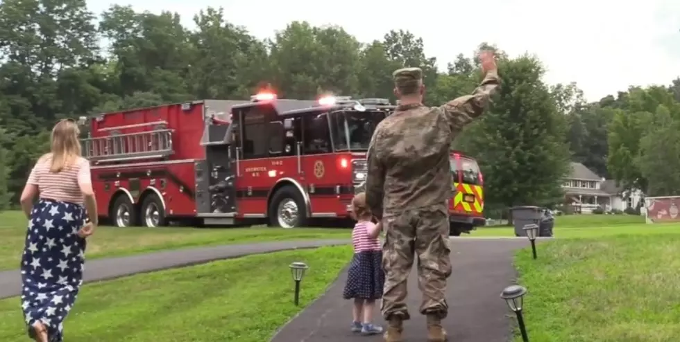 Brewster FD Turns Tables On Returning Serviceman