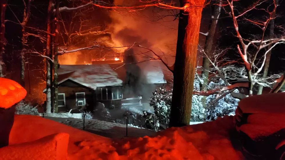 Danbury Firefighters Battle Blaze Through Brutal Conditions at Lake Waubeeka Home