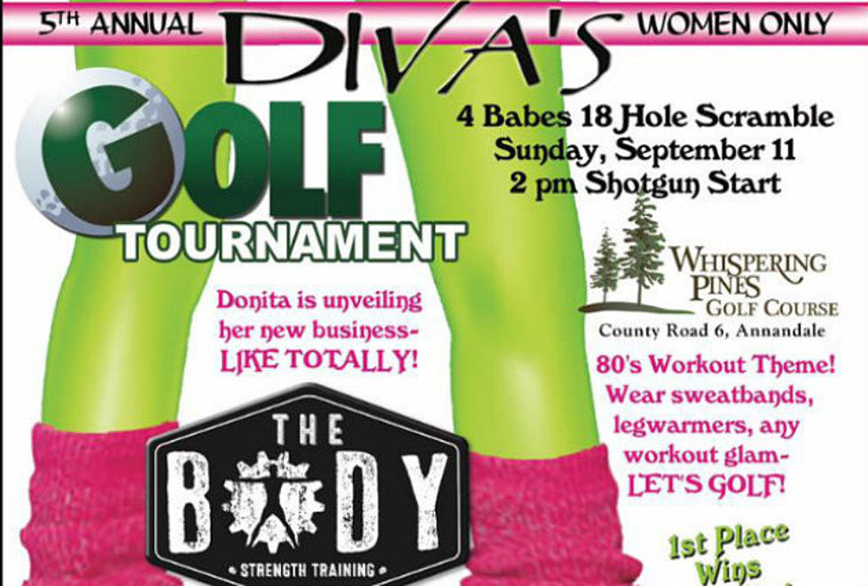 5th Annual Diva’s Golf Tournament This Sunday Sept. 11th
