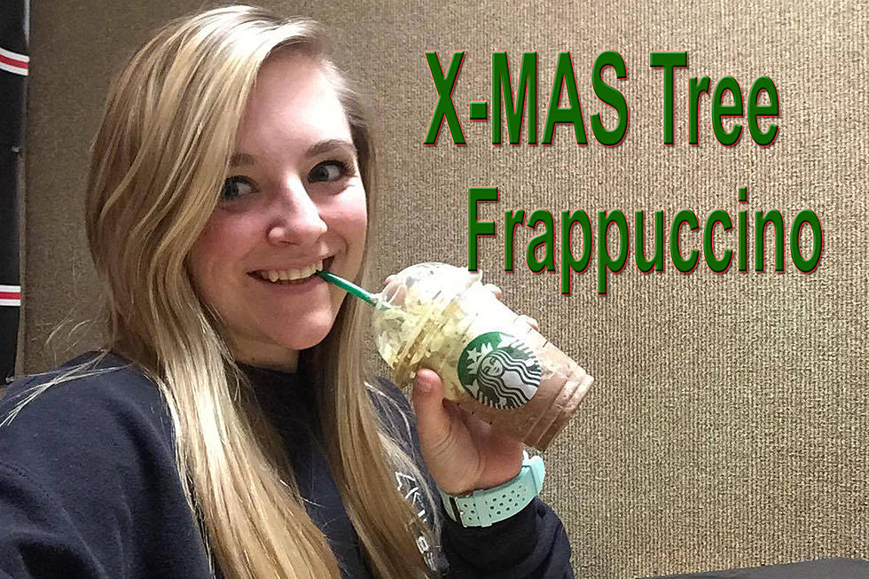 Starbucks Christmas Tree Frappuccino Taste Test [Watch]