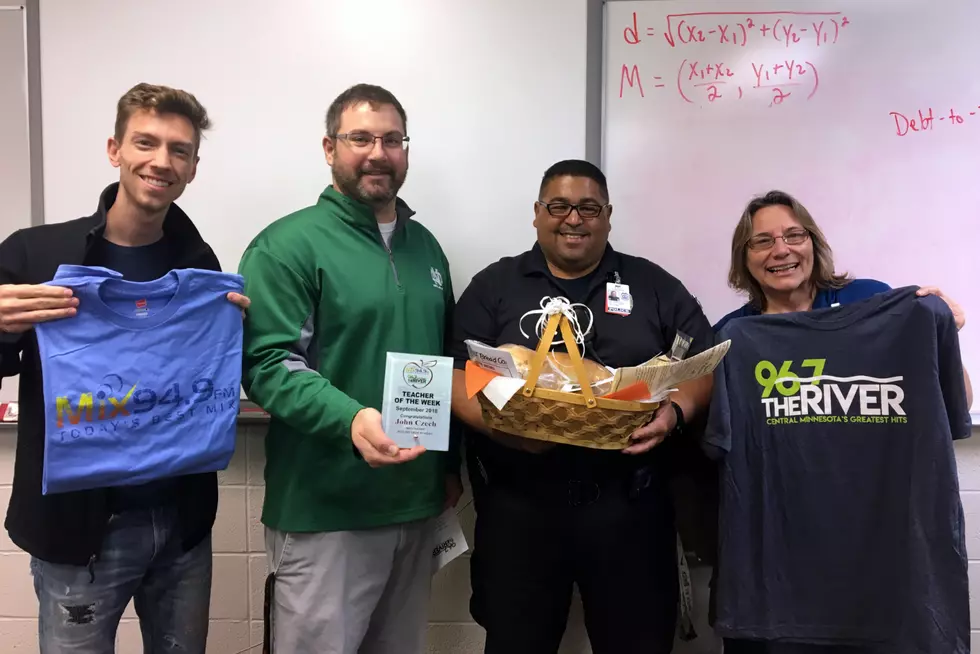 Mix 94.9 Surprises Cold Spring "Teacher of the Week" in Classroom