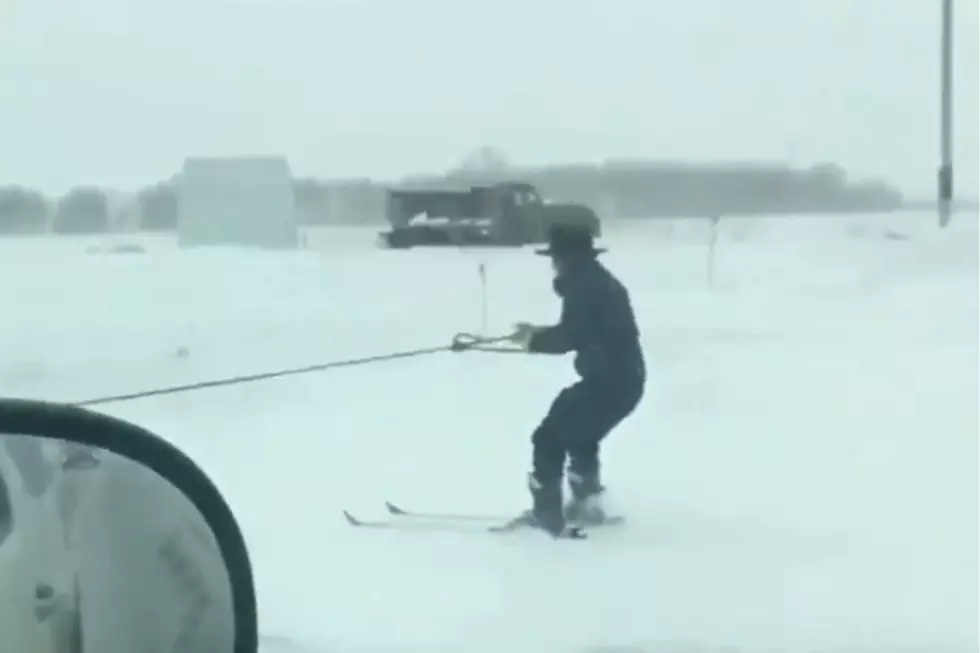 Amish MN Man Caught Skiiing Behind Buggy in Viral Video [WATCH]