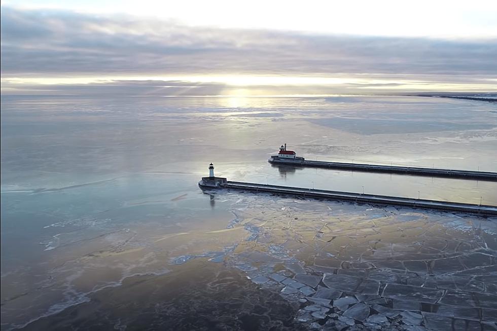 Stunning Video Shows Beauty of Frozen-Over North Shore [WATCH]