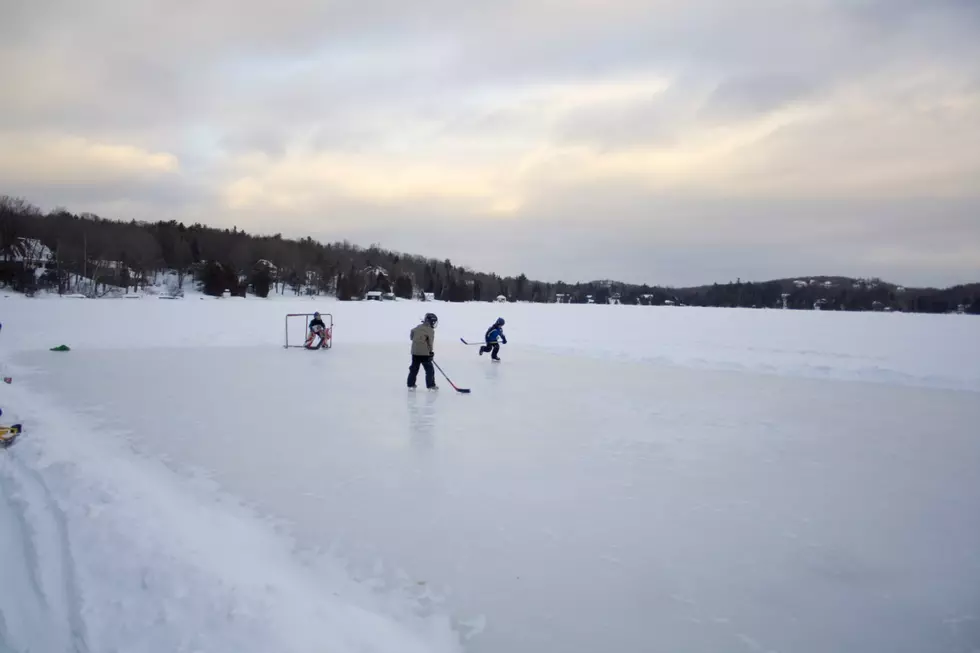 MN Kids Attempted World Record for Coldest Hockey Game this Week