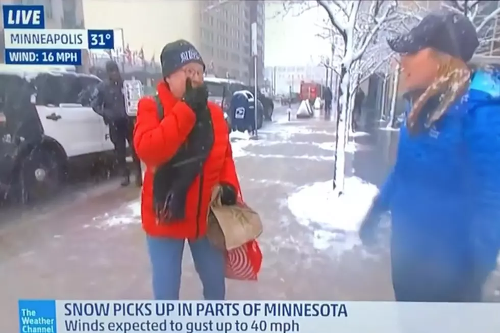 WATCH: MN Woman Braves Blizzard to Get Soup for “Stupid Husband”