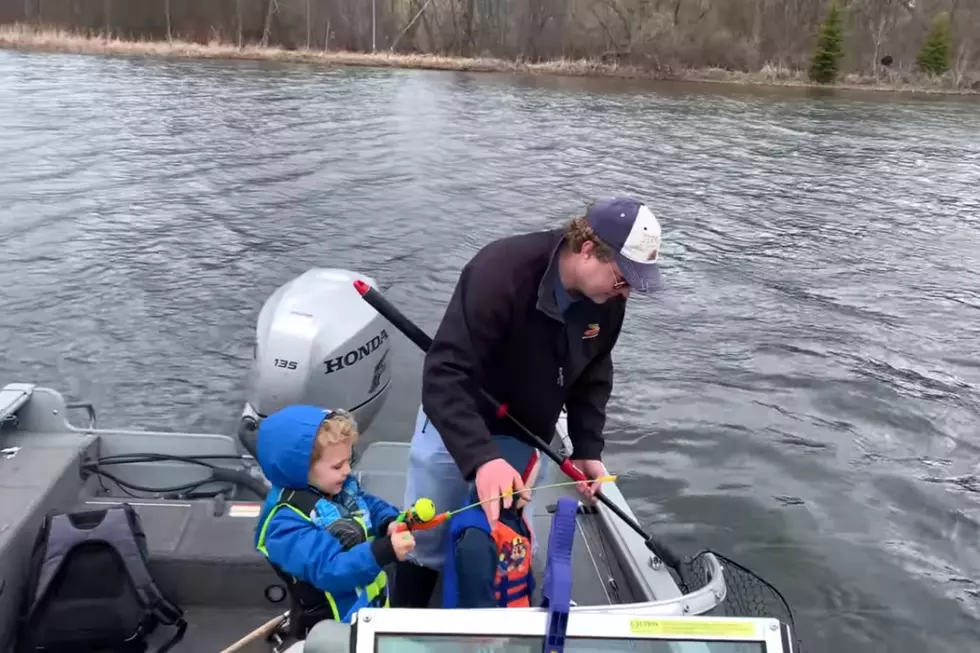 [WATCH] 4-Year Old MN Boy Catches HUGE Walleye on Toy Rod