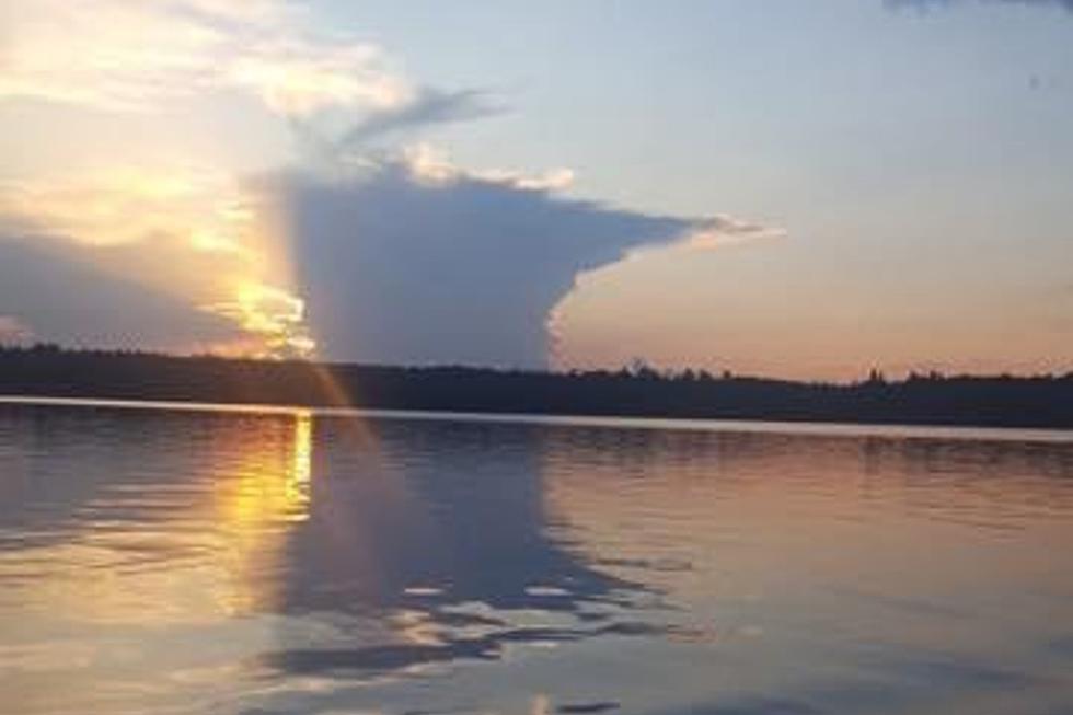 Cloud, Reflection Spotted in MN Shaped Just Like Minnesota