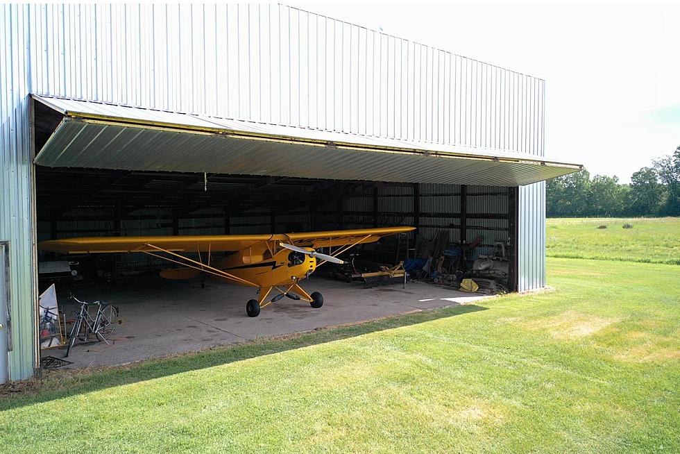 This Central MN Home for Sale Has Its Own Airfield, Hangar