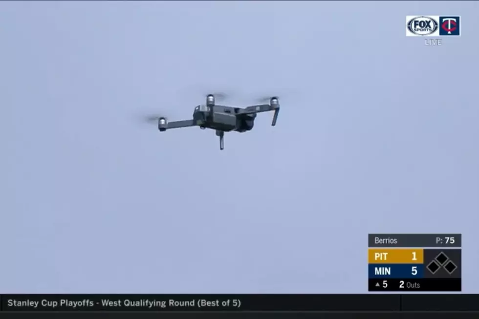 In New First, Twins' Tuesday Game Delayed By...Drone