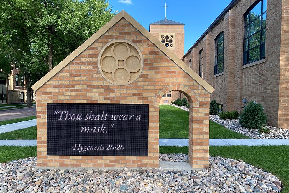 Mankato Church Draws Laughs with Made-Up Bible Verse About Masks