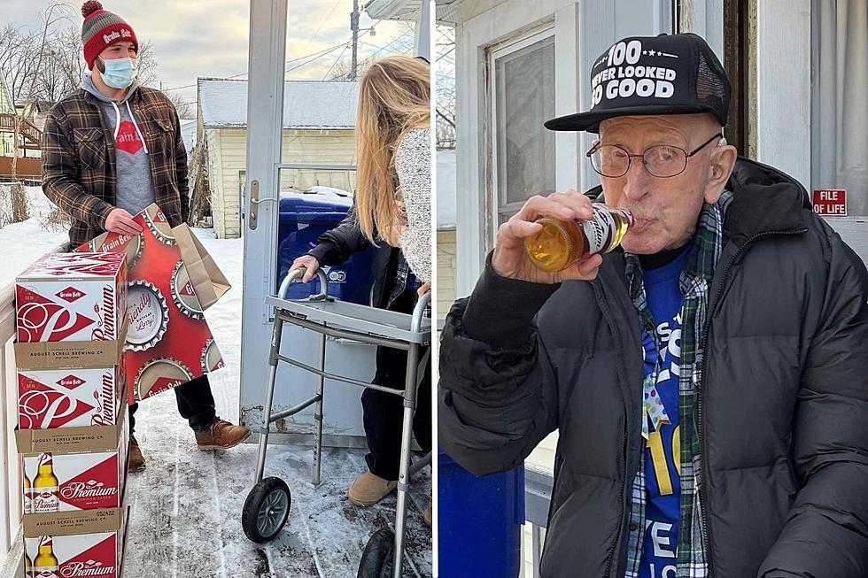 Minnesota Man Surprised with 100 Grain Belt Beers on His 100th Birthday