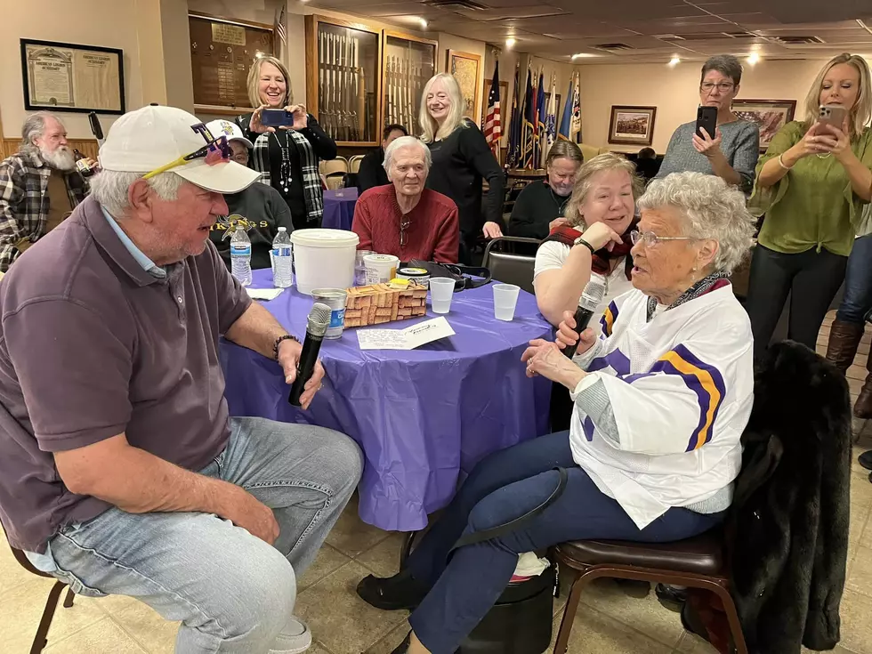 103 Year Old Minnesota Vikings Fan Gets Big B-day Surprise