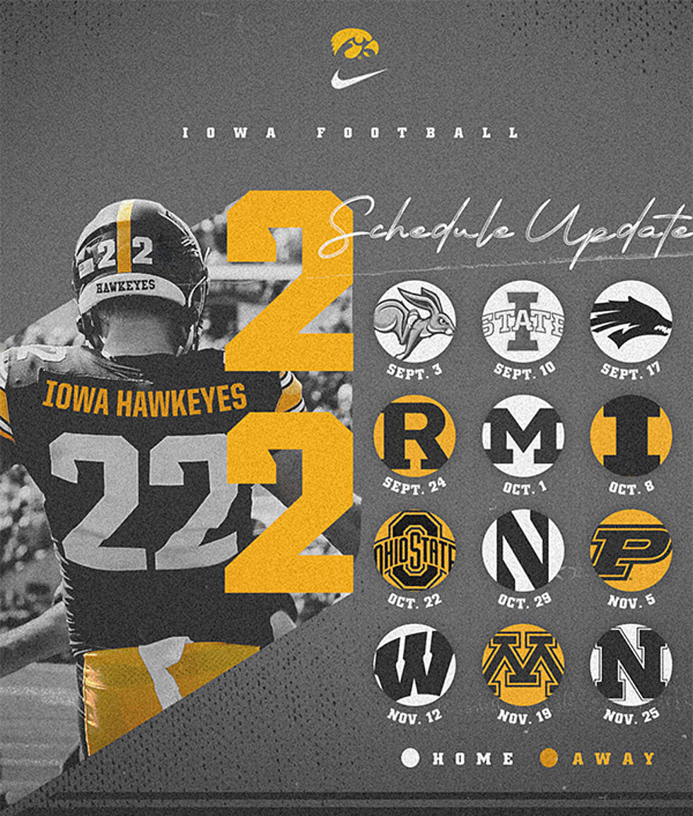 Iowa Hawkeyes 2022 Football Schedule