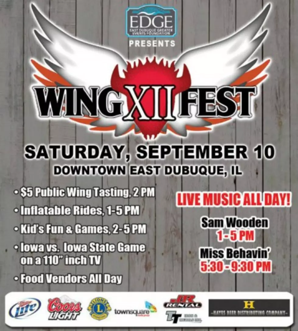 Wing Fest XII is this Saturday