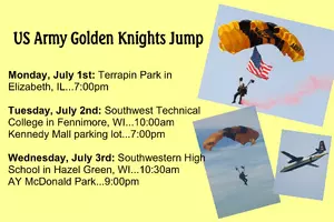 Golden Knights Jumping into the Tri-States Once Again