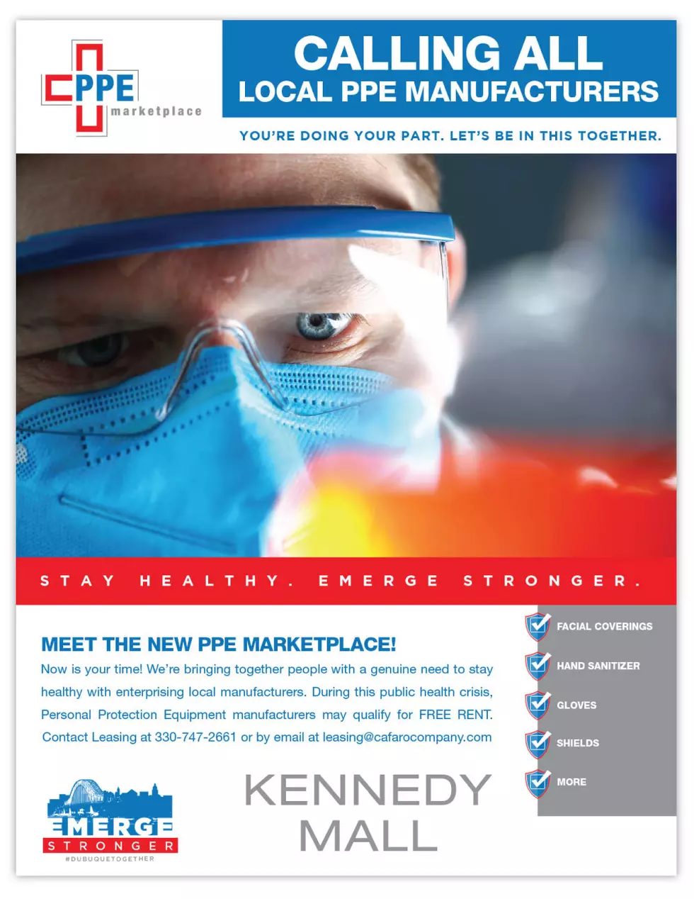 Kennedy Mall is Calling All Local PPE Manufacturers