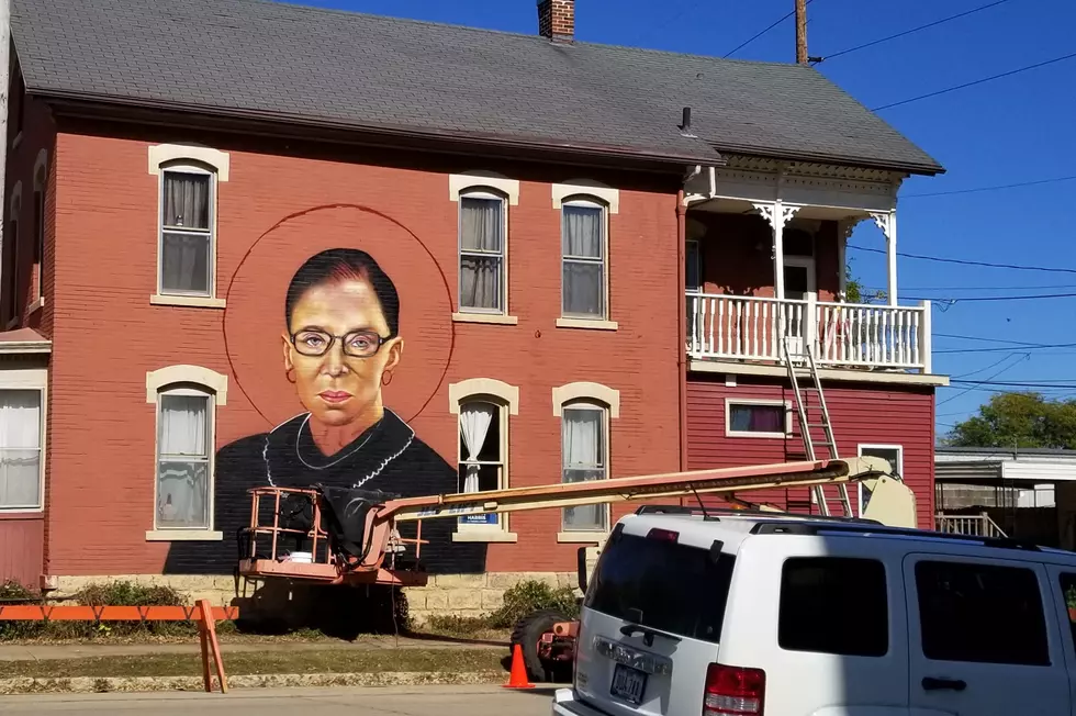 (watch) RBG Mural at 12th & Jackson in Dubuque