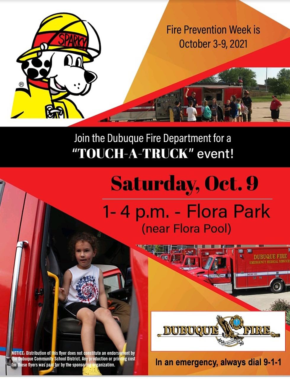 Dubuque Fire Department to Mark Fire Prevention Week Saturday Oct 9, 2021