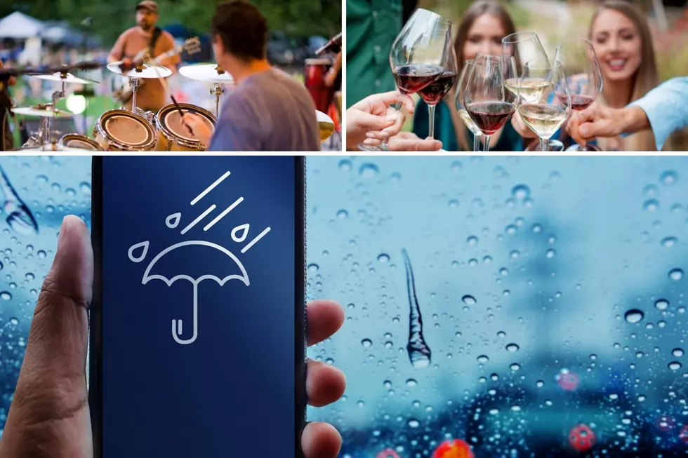 Rain Doesn't Deter Galena Wine Fest
