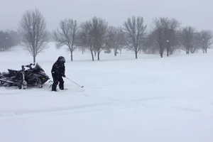 Snow Didn&#8217;t Stop This Minnesota Golfer [WATCH]