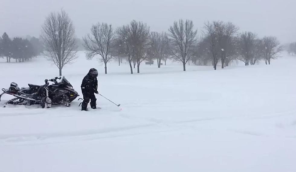 Snow Didn’t Stop This Minnesota Golfer [WATCH]