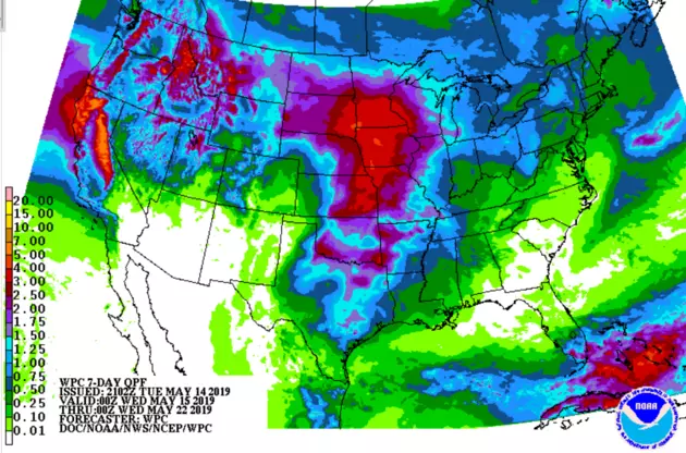 Heavy Rain In The Forecast For SE Minnesota This Weekend