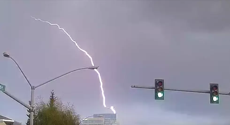 WATCH: Airplane Gets Struck By Lightning During Flight!