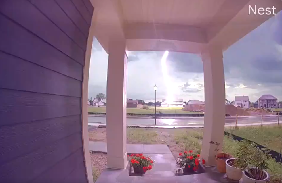WATCH: This Minnesota Home Gets Struck By Lightning
