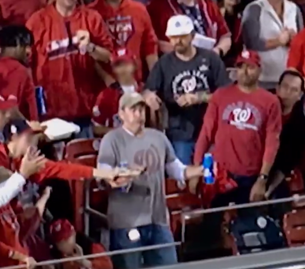 Fan Nailed By World Series Home Run After Refusing To Drop Beers