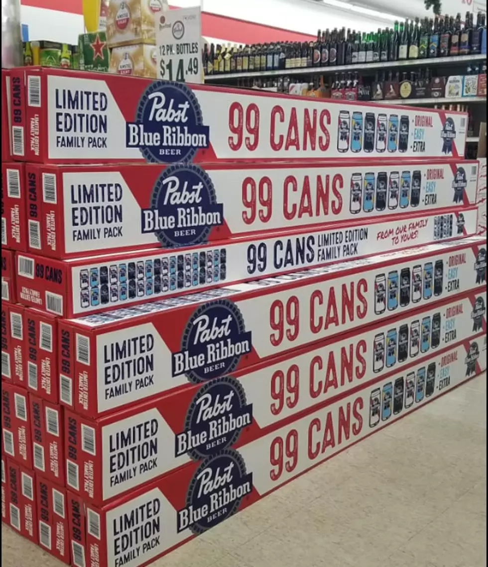 Thirsty? Pabst Blue Ribbon Is Offering Up A 99-Pack In Minnesota