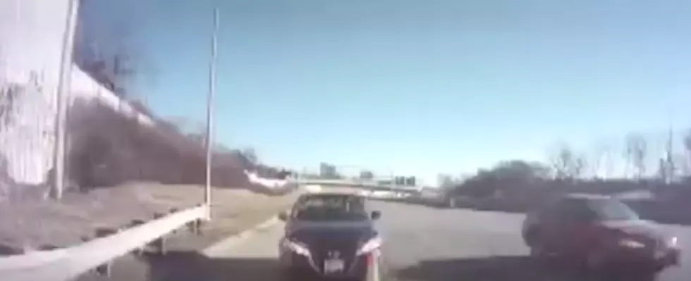 WATCH: Iowa Driver Fails To Move Over Almost Hits Worker
