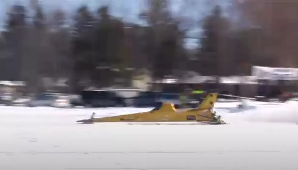 Minnesota Man With Rocket Sled Fails To Set Land/Ice Speed Record