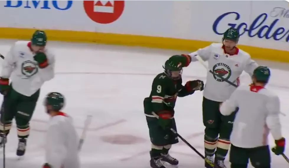 12-Year-Old Amputee Skates With The Wild, Game Flag Bearer