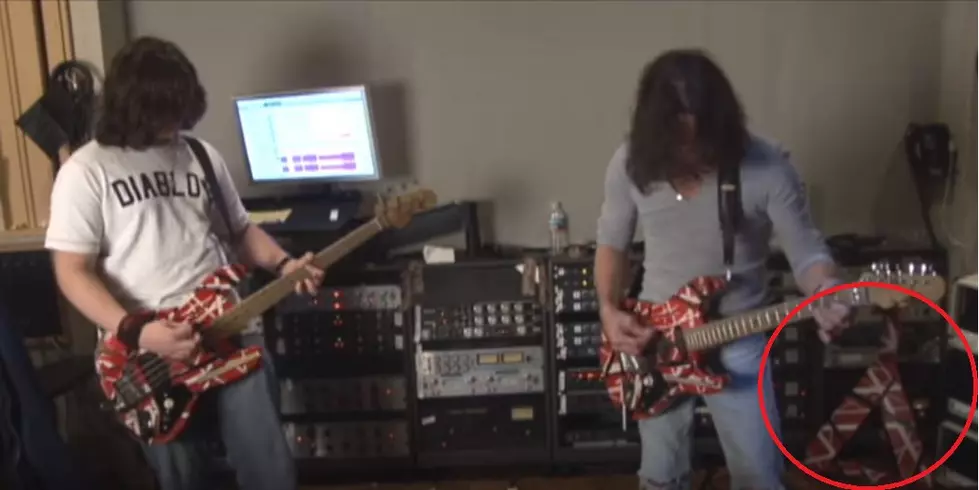 The Story Of Eddie Van Halen’s Fan-Made Guitar Stand