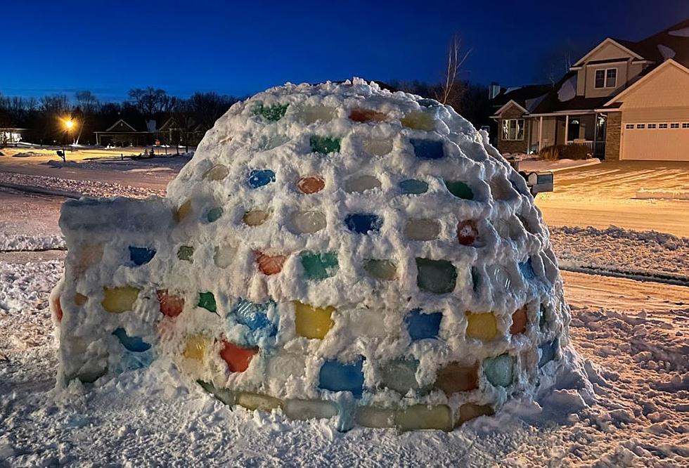 This Colorful Igloo Built in Minnesota Has Captured Our Imagination