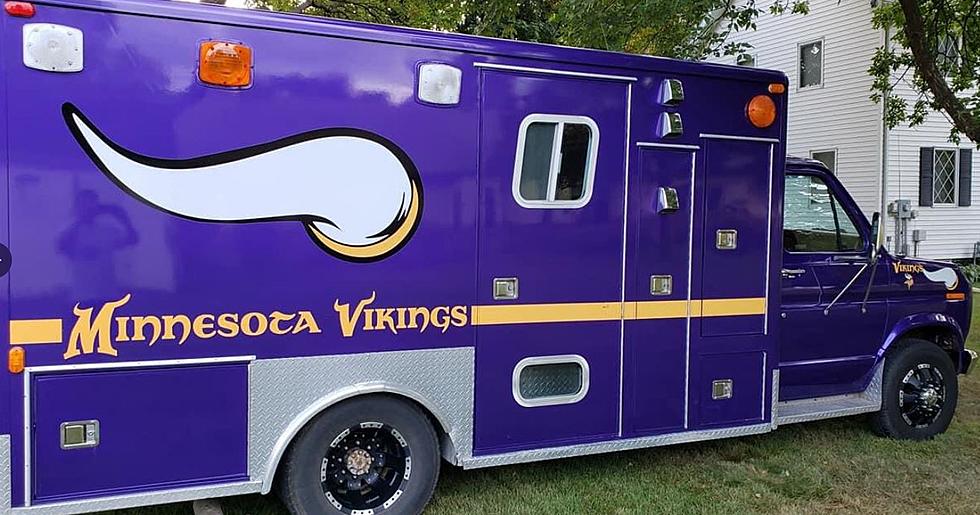 This Minnesota Vikings Fan On Twitter Is Selling His Vikings-Themed Ambulance
