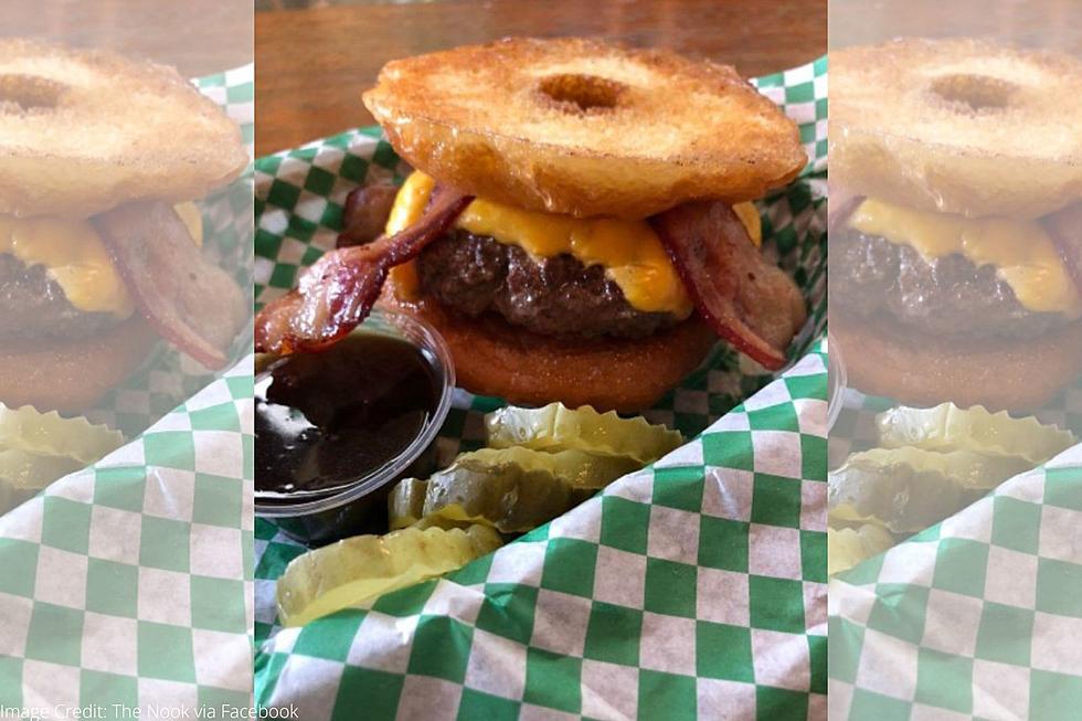 Yum! This Minnesota Bar Just Unveiled A Fried Donut Burger!