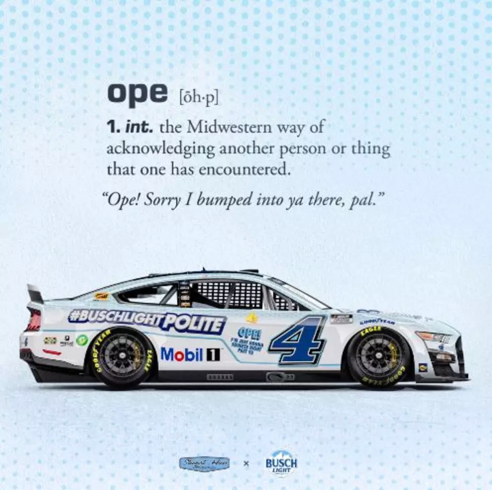 'Ope! Busch Light Is Running A Midwest Polite Themed Car This Wee