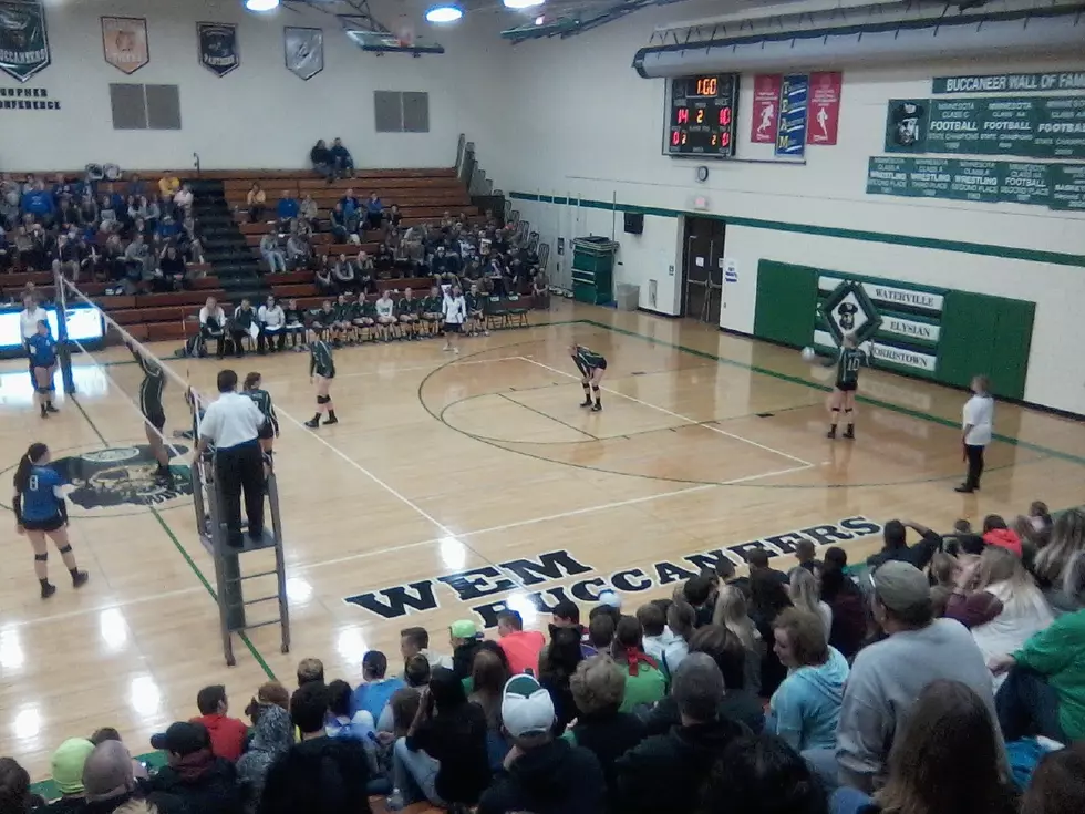 WEM Volleyball Sweeps JWP in Subsection Playoffs