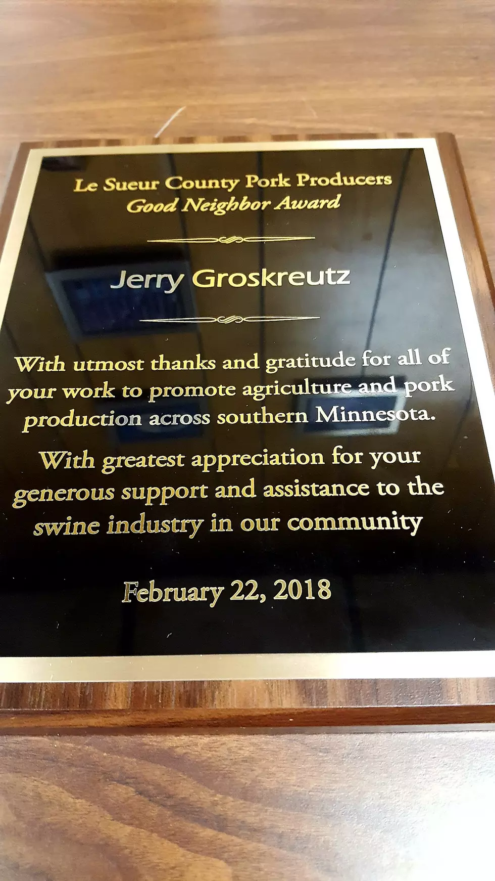 Local Farm Director Wins &#8216;Good Neighbor&#8217; Award