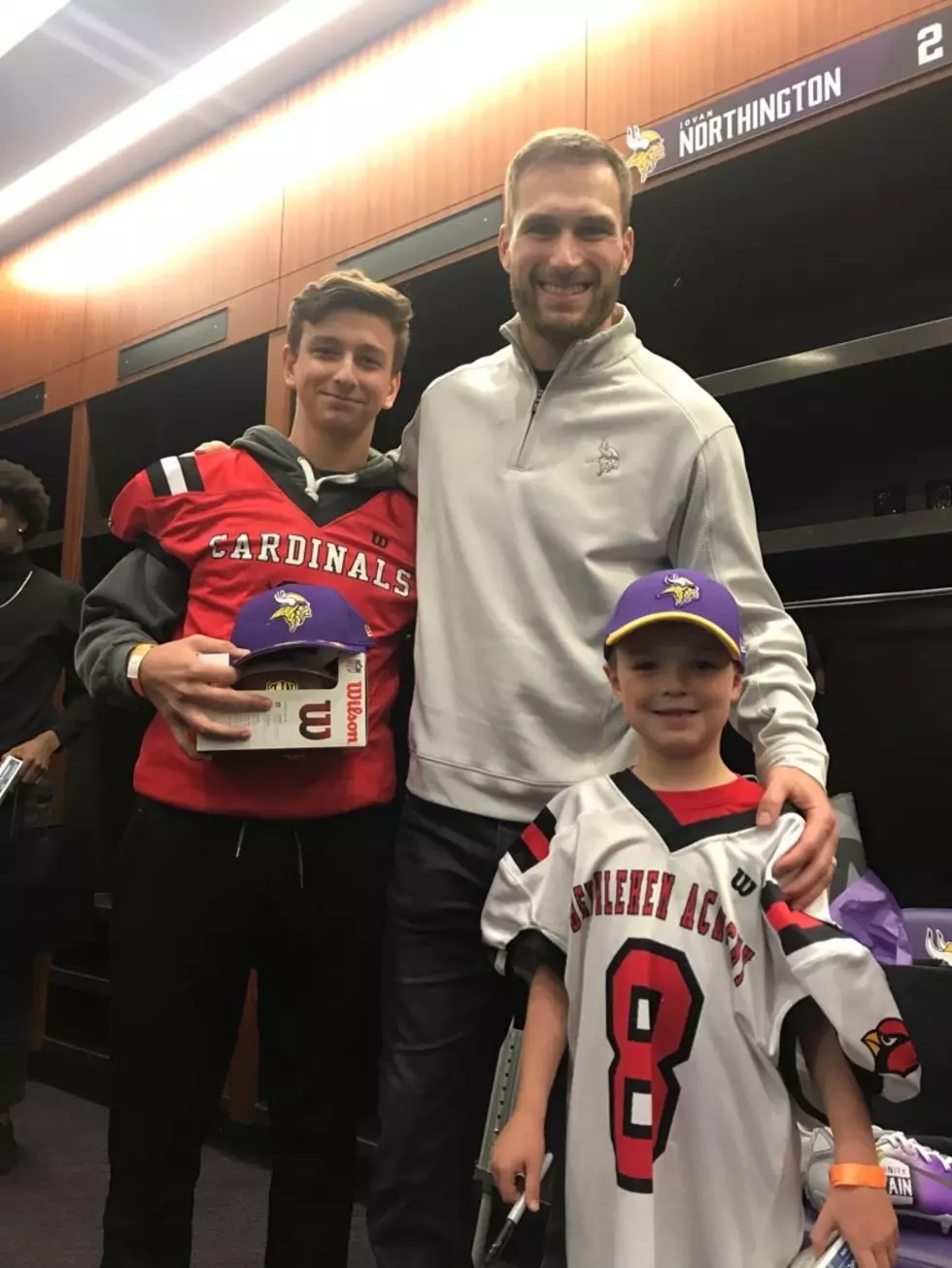 Bethlehem Academy Student Honored by Minnesota Vikings