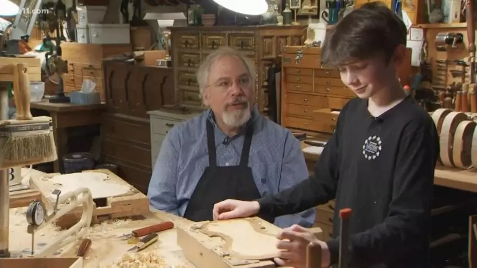 Master Violin Maker is Teaching a Minnesota Boy His Craft