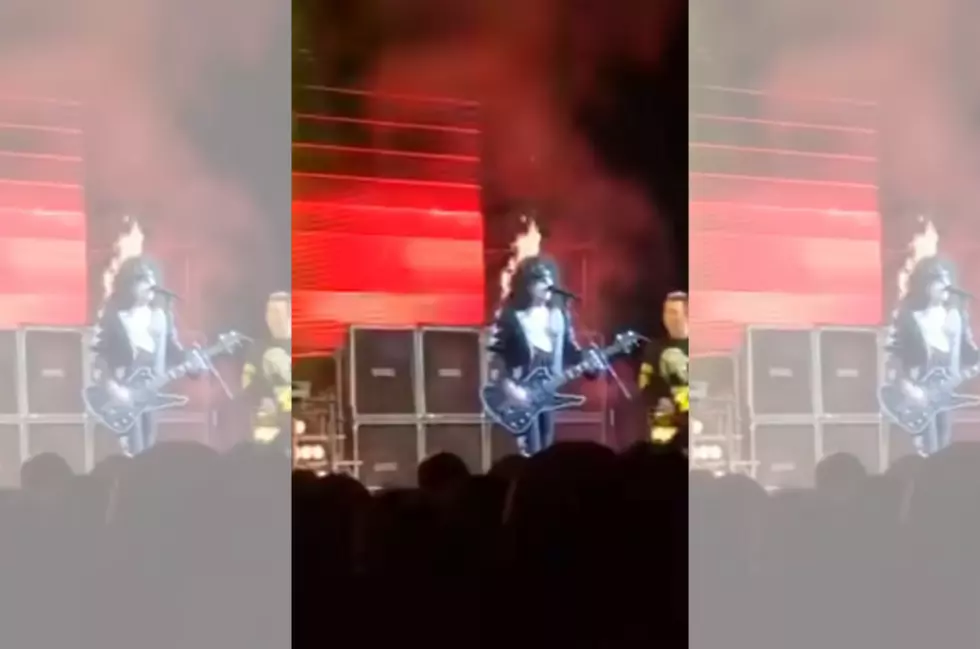 One Year Ago Hair of Lead Singer of Minnesota Cover Band Catches on Fire, Continues Performing